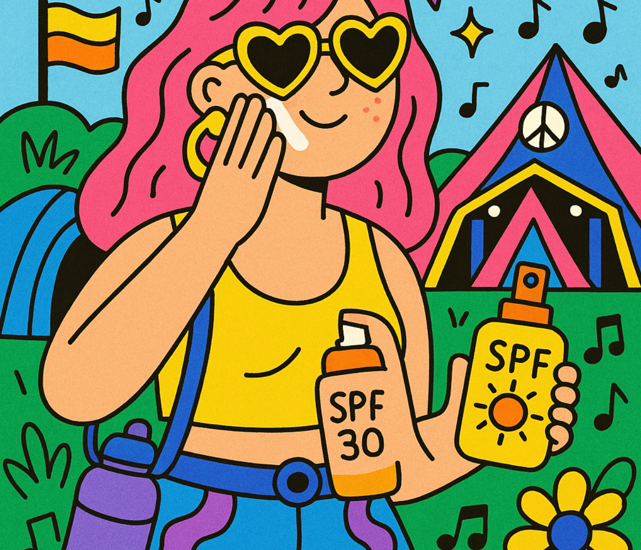Festival Makeup Without Glitter: The 2025 Glastonbury Beauty Trends You Need to Know